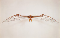 Model of a Flying Man, after a project of Leonardo