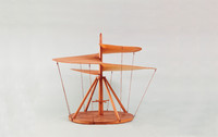 Maquette de vis aérienne, d’après un projet de Léonard de Vinci