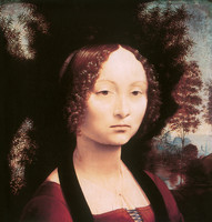 Portrait of a Young Girl, Ginevra de’ Benci