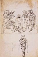 Studies for The Adoration of the Magi