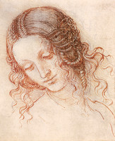 Study for the Head of Leda