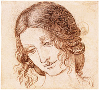 Study for the Head of Leda