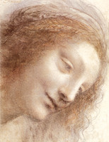 Study for the Head of the Virgin