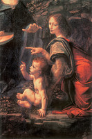 The Virgin of the Rocks (The Virgin, the Child, St. John the Baptist and an Angel)