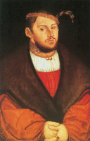 Portrait of John Frederick of Saxony as a Bridegroom