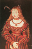 Portrait of Princess Sybille of Cleves as a Bride