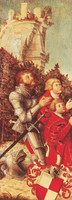 Portrait of a Knight with his two Sons