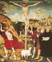 The Crucifixion with the Allegory of Redemption