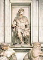 Julius de Medici, Duke of Nemours, detail of the tomb of Julius de Medici