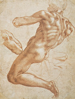 Study for The Nude above the Sibyl of Persia