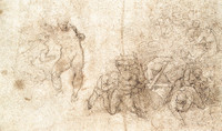 Drawing for The Last Judgement, no. 1705