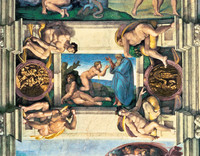 The Creation of Eve, fifth panel of the vault