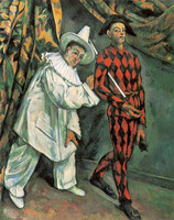 Pierrot and Harlequin (Mardi Gras)