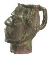 Jug in the form of a Head, Self-portrait