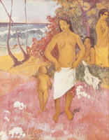 A Walk by the sea (Tahitian family)