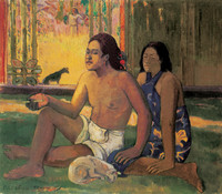 Eiaha ohipa (Tahitians in a Room)