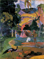 Matamoe (Landscape with Peacocks)