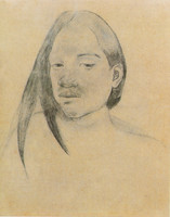 Portrait of a tahitian woman