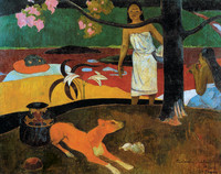 Tahitian Pastoral Scene