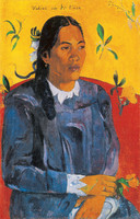 Vahine no te tiare (Woman with a Flower)