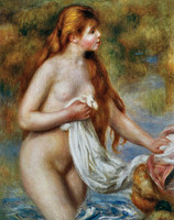 Bather with Long Hair