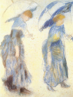 Girls under Umbrellas