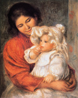 Mother and Child (Gabrielle and Jean)