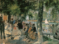 Bathing on the Seine (La Grenouillère)