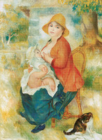 Maternity – The Child Breastfed (Aline and Pierre), Third version