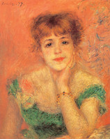 Portrait of the Actress Jeanne Samary