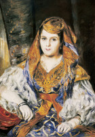 La Argelina (Madame Clementine Stora con vestido argelino)