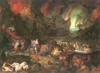 Jan Brueghel el Viejo, Juno en el infierno