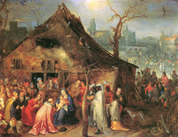 Jan Bruegel d.Ä., Anbetung der Drei Könige