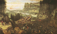 Pieter Bruegel d.Ä., Der Selbstmord Sauls