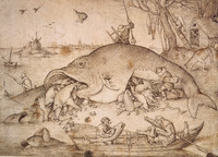 Pieter Bruegel d.Ä., Die großen Fische fressen die kleinen