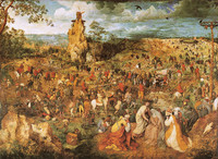 Pieter Bruegel d.Ä., Kreuztragung Christi