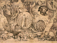 Pieter I Bruegel l’Ancien, La Descente du Christ aux limbes