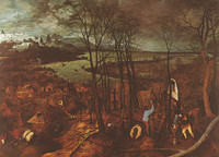 Pieter I Brueghel l'Ancien, La Journée sombre