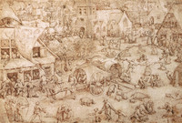 Pieter Bruegel el Viejo, La feria de Hoboken