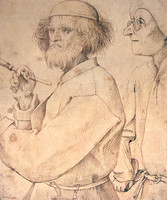 Pieter I Brueghel l’Ancien, Le Peintre et l’amateur