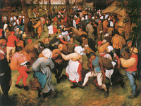 Pieter I Bruegel l’Ancien, La Danse de la mariée