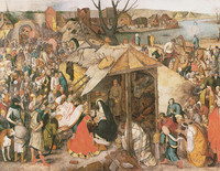 Pieter Bruegel d.J., Anbetung der Drei Könige