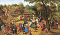 Pieter Bruegel d.J., Heimkehr vom Jahrmarkt