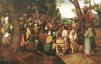 Pieter II Brueghel le Jeune, La Prédication de saint Jean-Baptiste