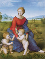 Madonna of the Meadow, known as Belvedere Madonna