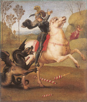 Saint George and the Dragon, known as The Small Saint George