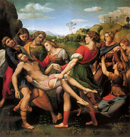 The Entombment, known as The Borghese Deposition