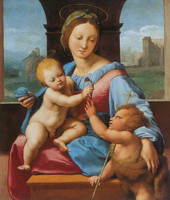 Madonna mit Kind und dem Hl. Johannes oder Madonna Garvagh