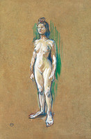 Standing Female Nude, Frontal View