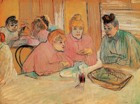 The ladies in the dining-room